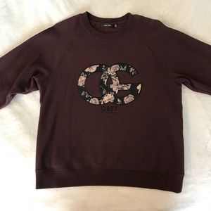 Maroon Obey sweatshirt
